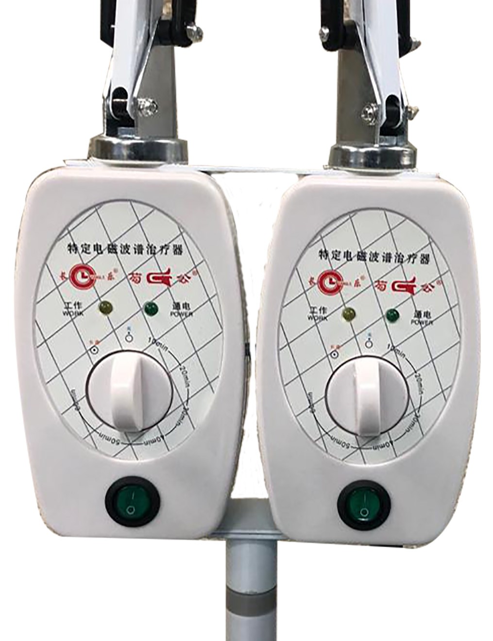 Lámpara biotérmica TDP 2 cabezas analógica - Imagen 3